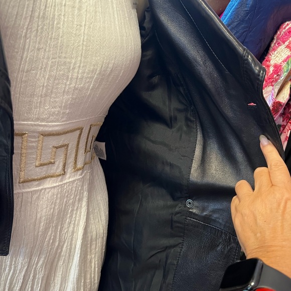 Luca Luca belted lamb skin trench US8 - Picture 14 of 17